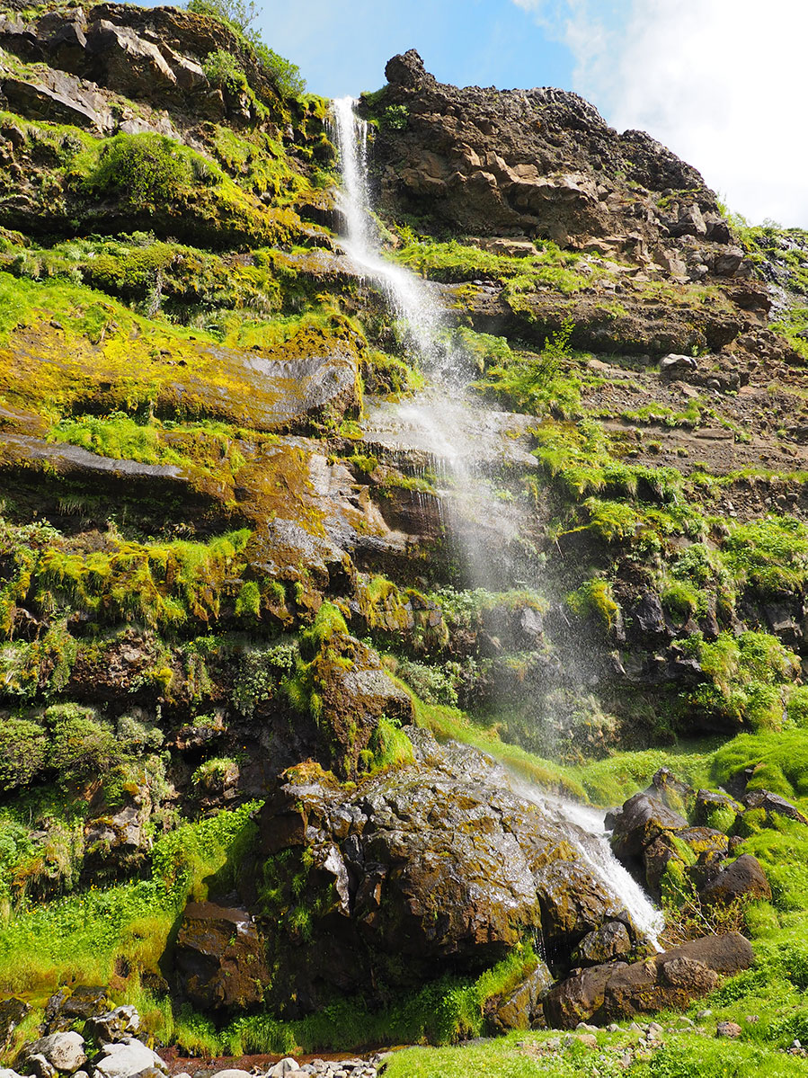 Wasserfall auf Island